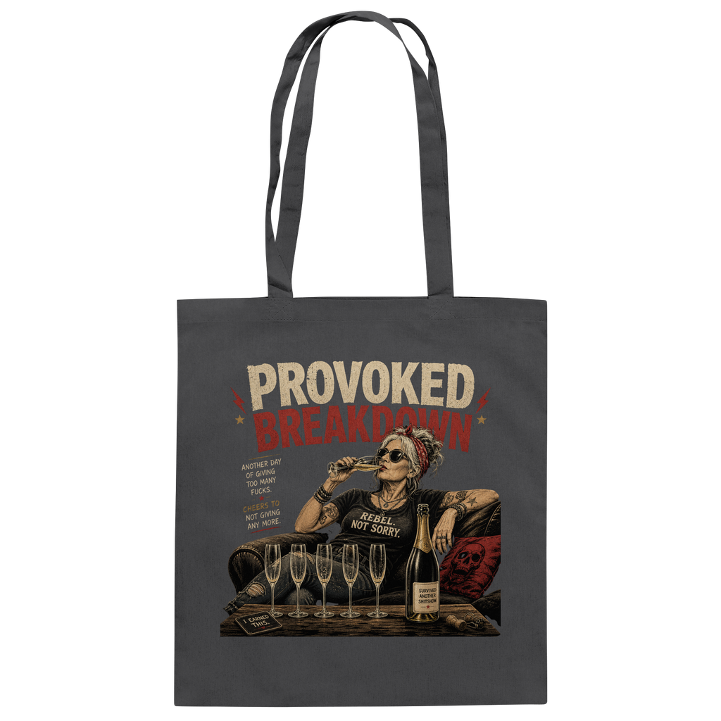 PROVOKED BREAKDOWN - Baumwolltasche