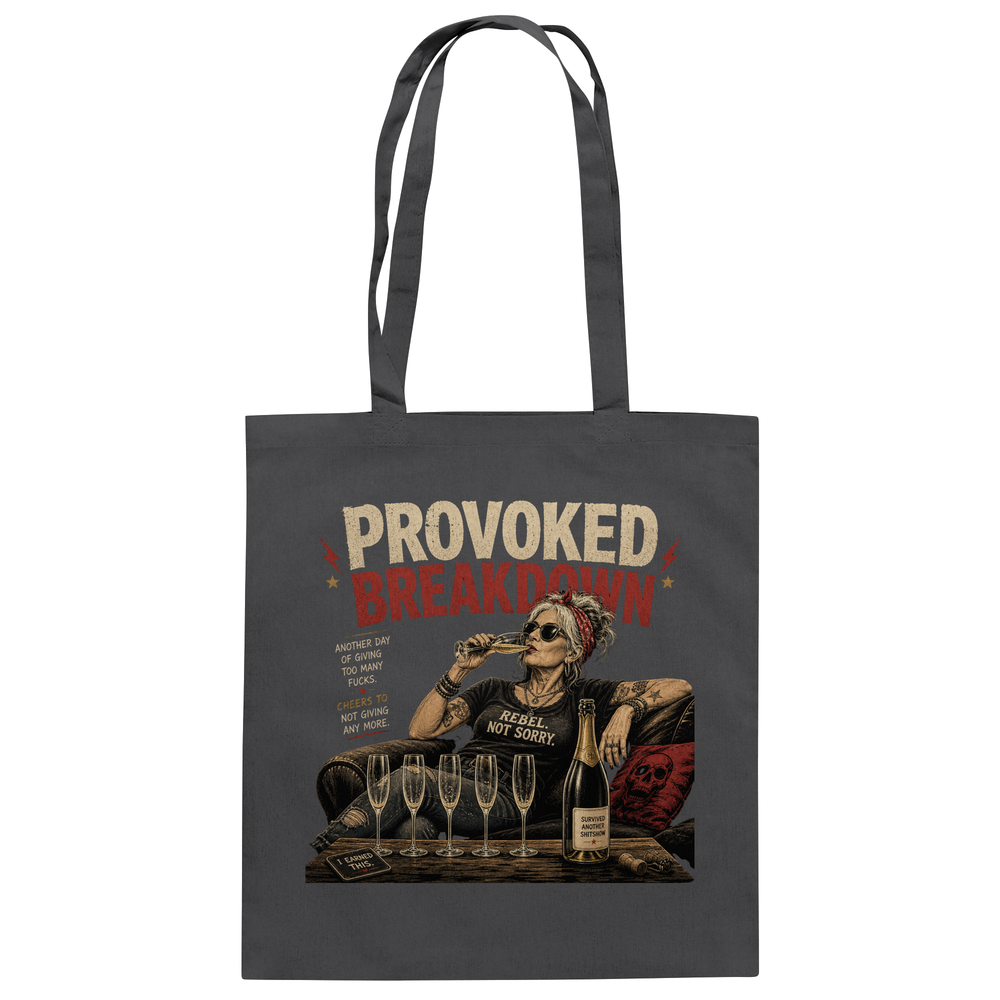 PROVOKED BREAKDOWN - Baumwolltasche