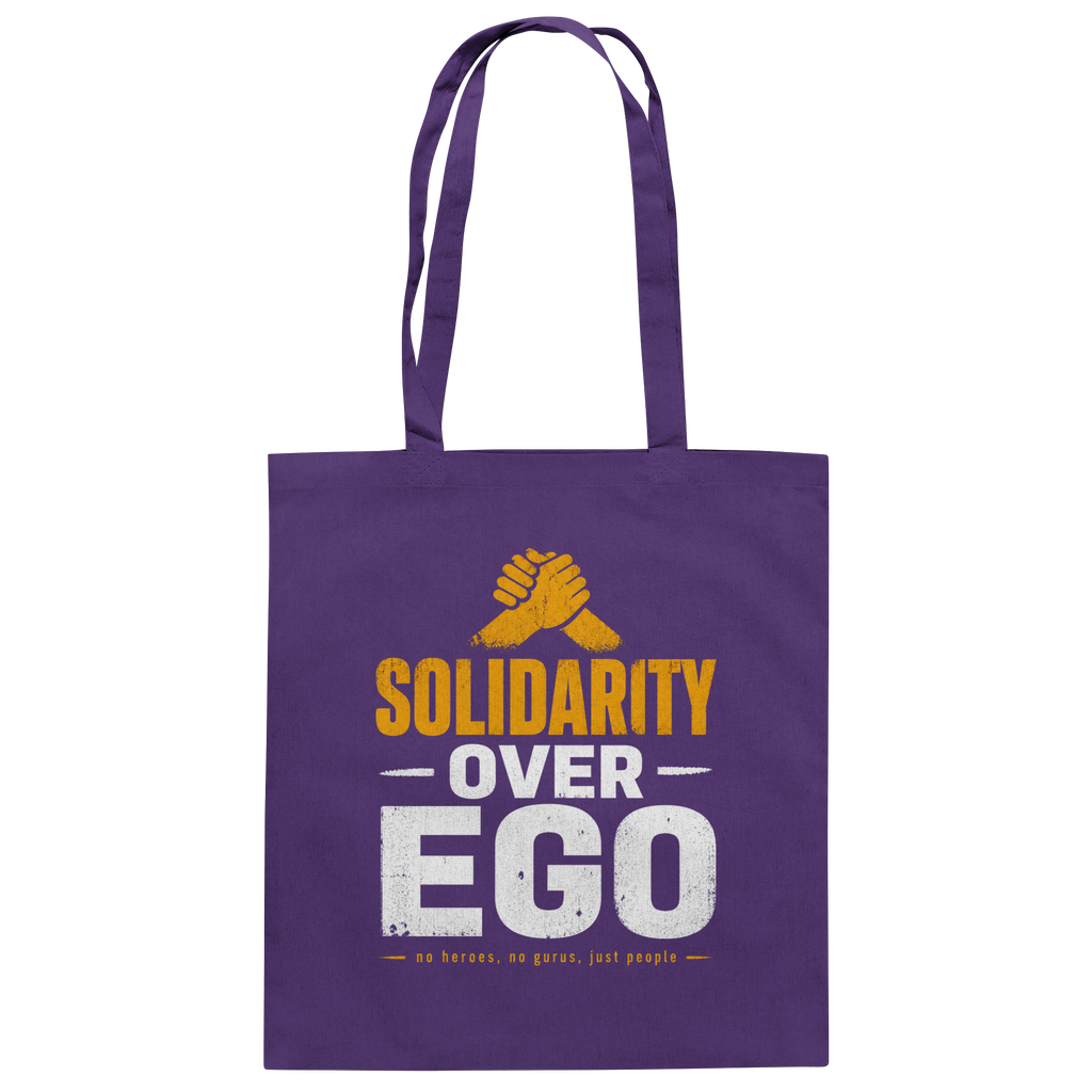 SOLIDARITY OVER EGO - Baumwolltasche
