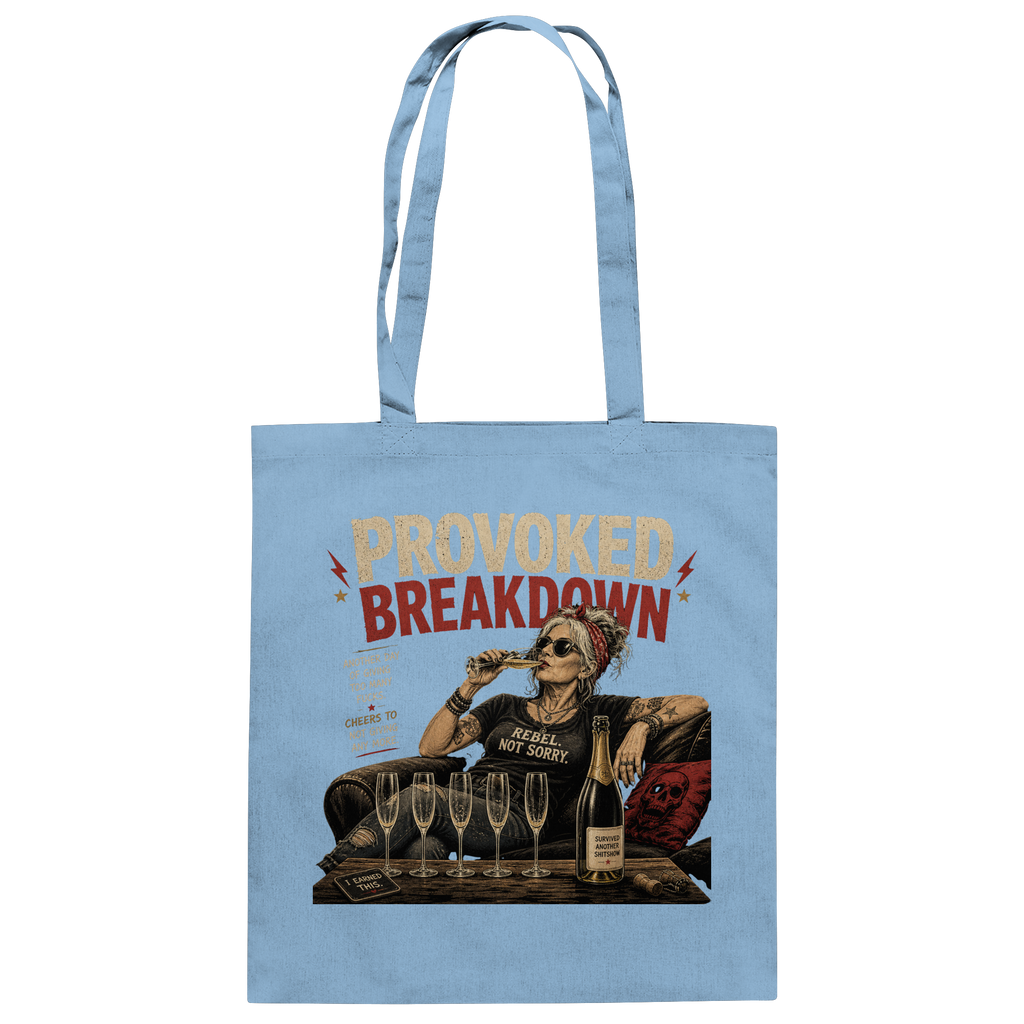 PROVOKED BREAKDOWN - Baumwolltasche