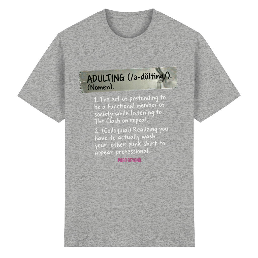 ADULTING - Heavy Cotton T-Shirt