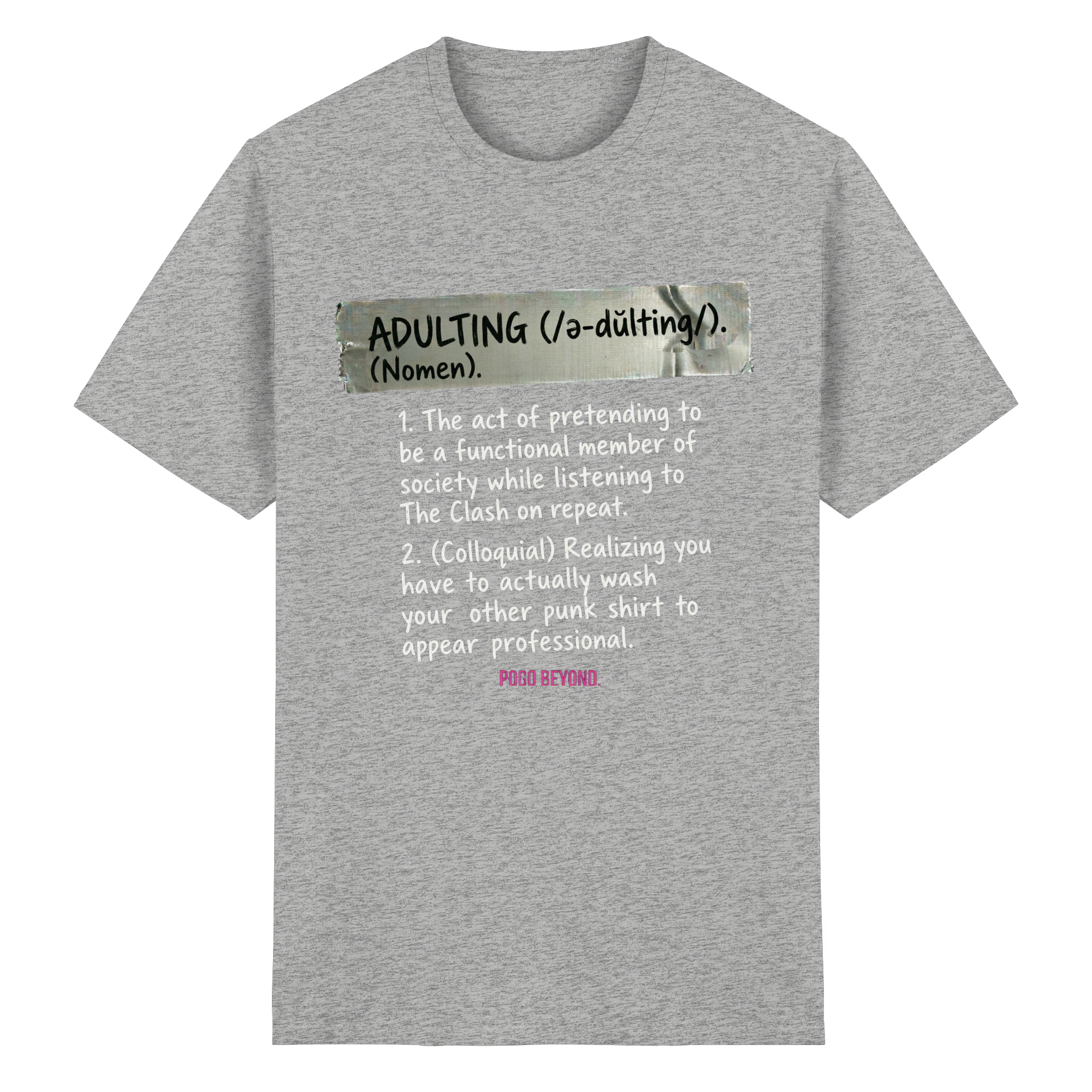 ADULTING - Heavy Cotton T-Shirt