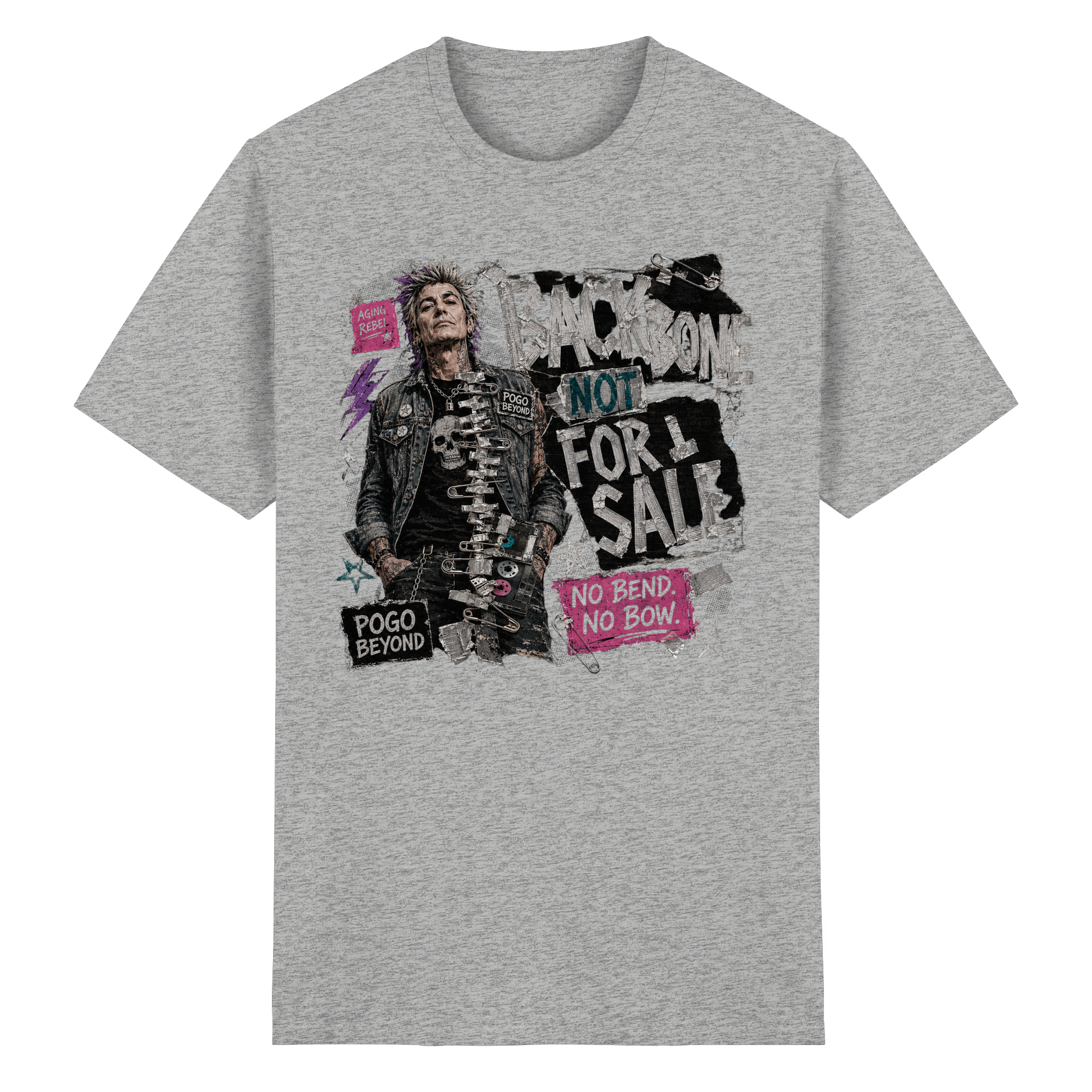 BACKBONE NOT FOR SALE - Heavy Cotton T-Shirt