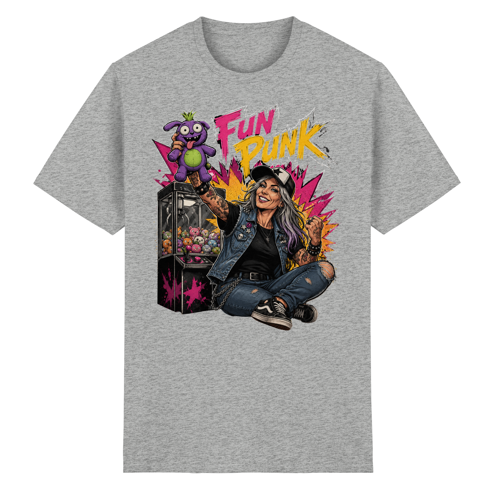 FUN PUNK TOY - Heavy Cotton T-Shirt