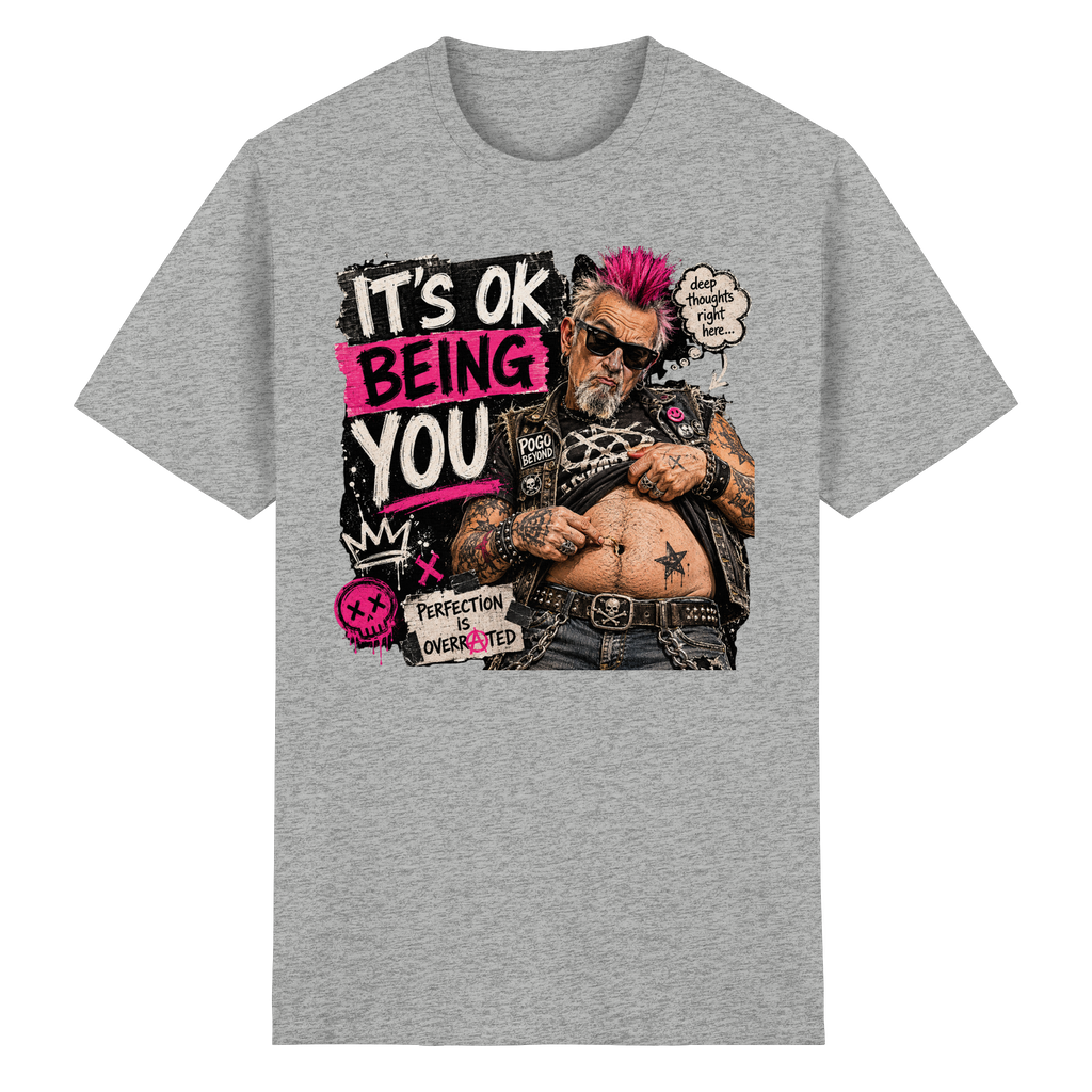 IT'S OK BEING YOU - Heavy Cotton T-Shirt