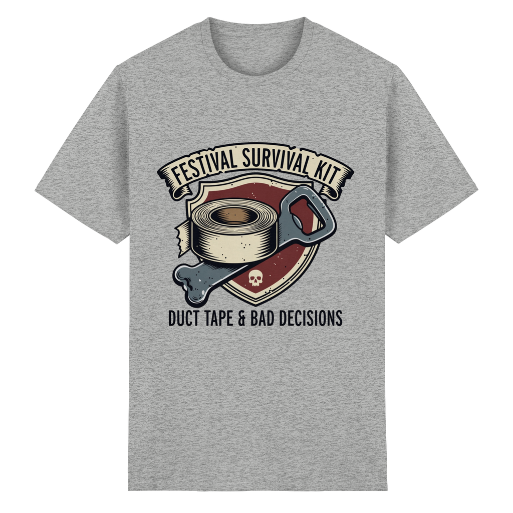 FESTIVAL SURVIVAL KIT - Heavy Cotton T-Shirt