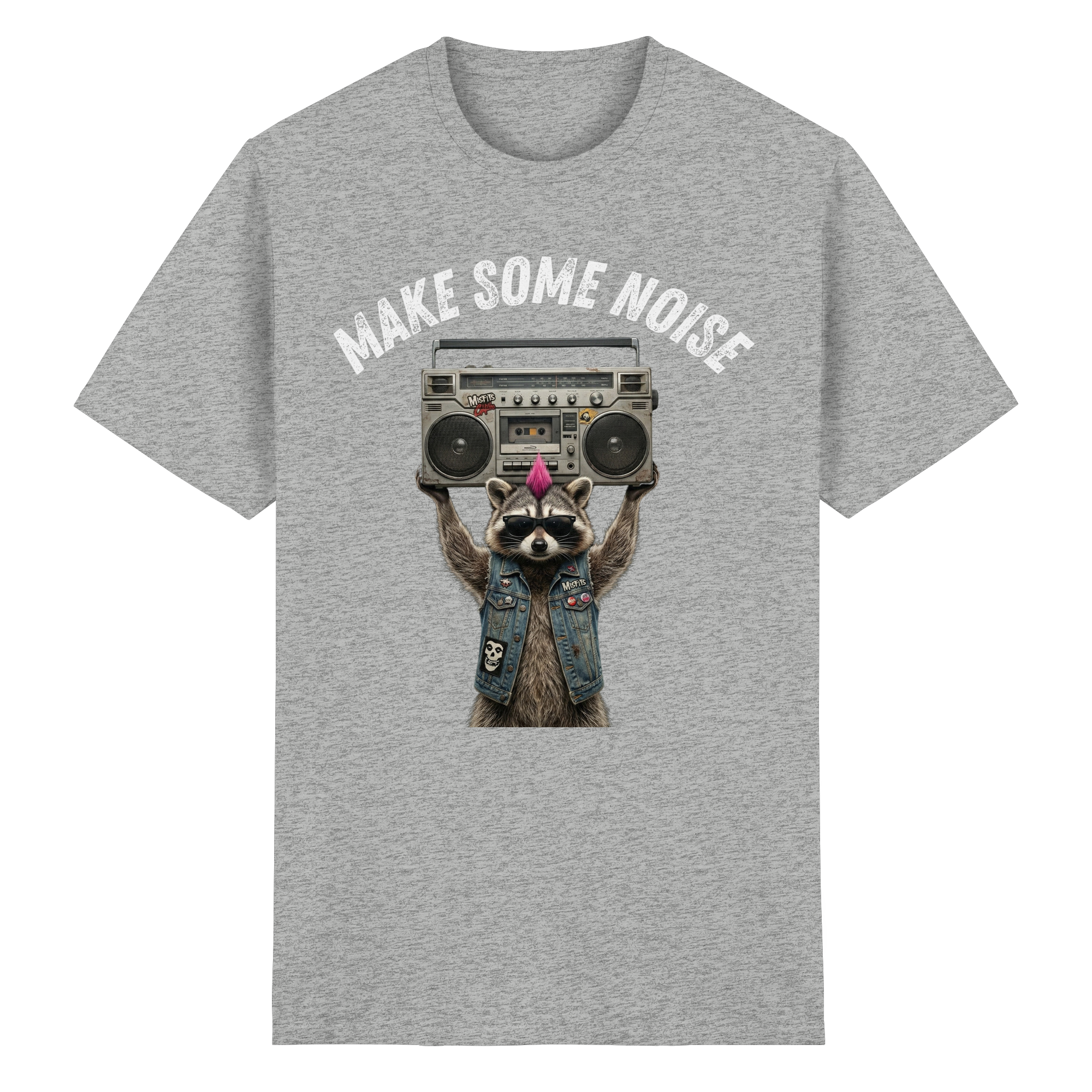 MAKE SOME NOISE - Heavy Cotton T-Shirt