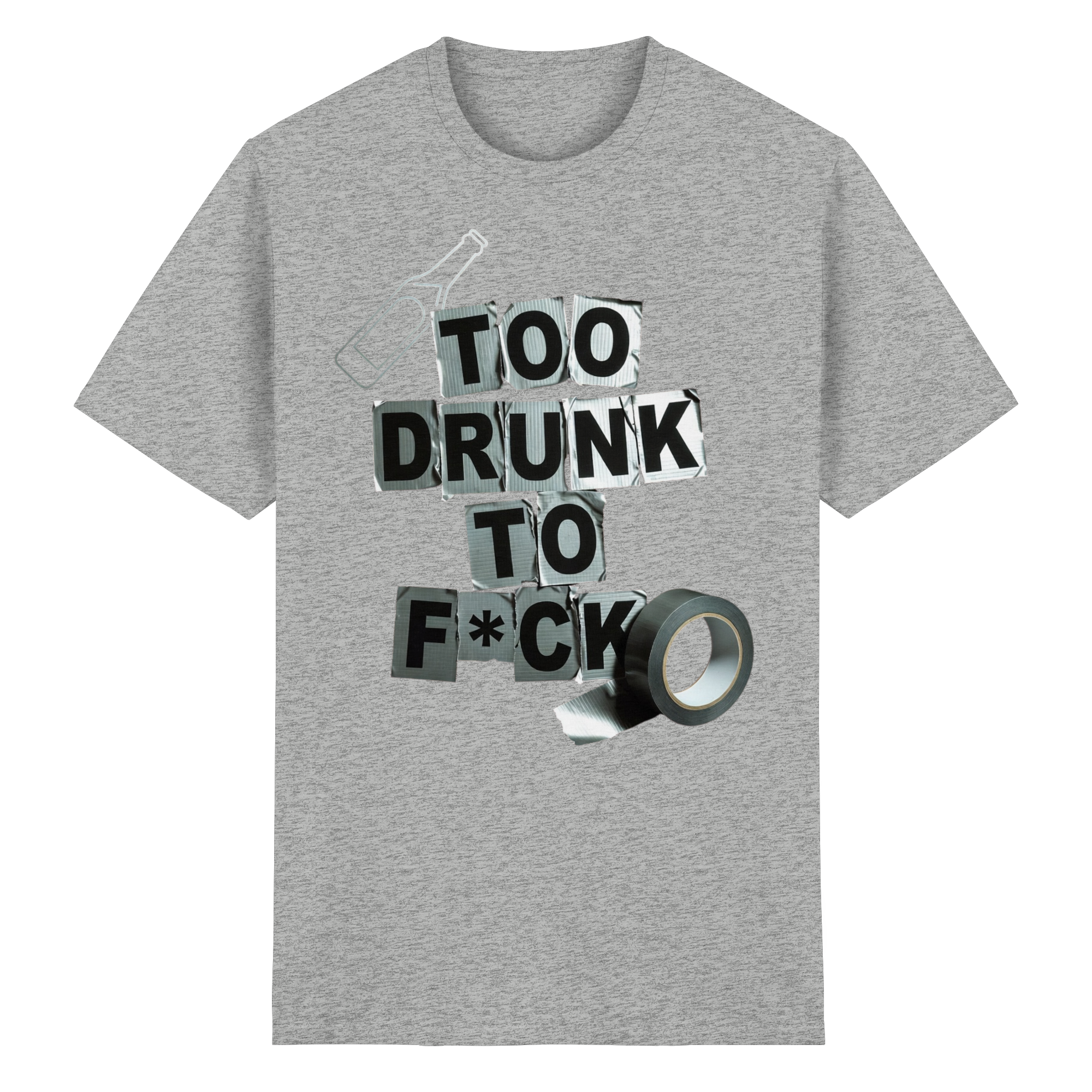 TOO DRUNK... - Heavy Cotton T-Shirt