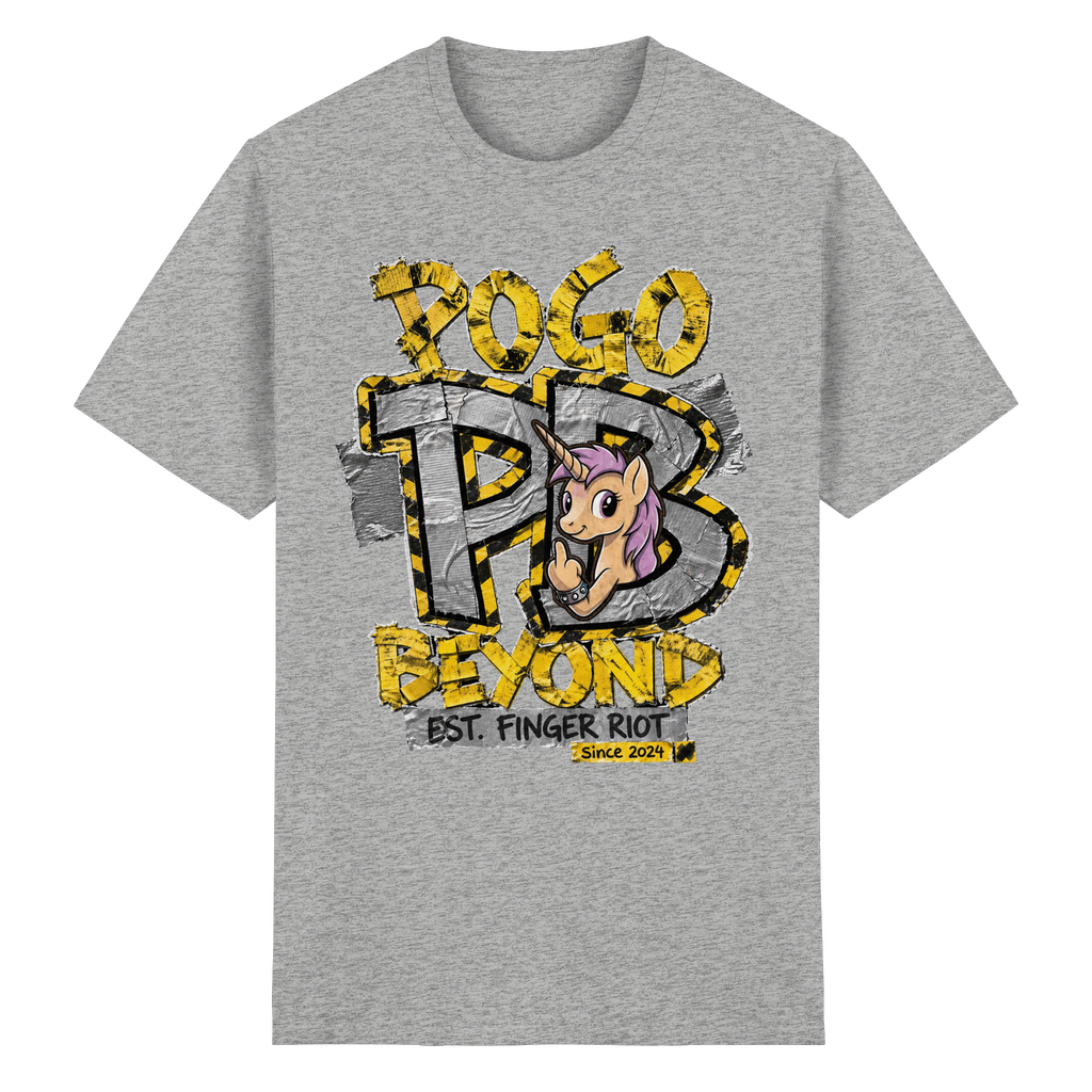 POGO BEYOND Yellow - Heavy Cotton T-Shirt