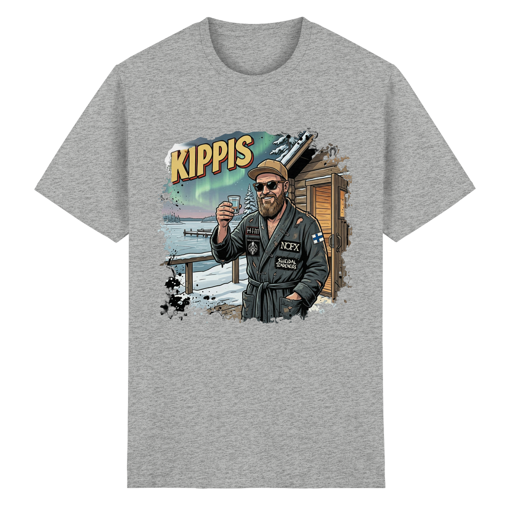 KIPPIS ON THE LEGACY - Heavy Cotton T-Shirt