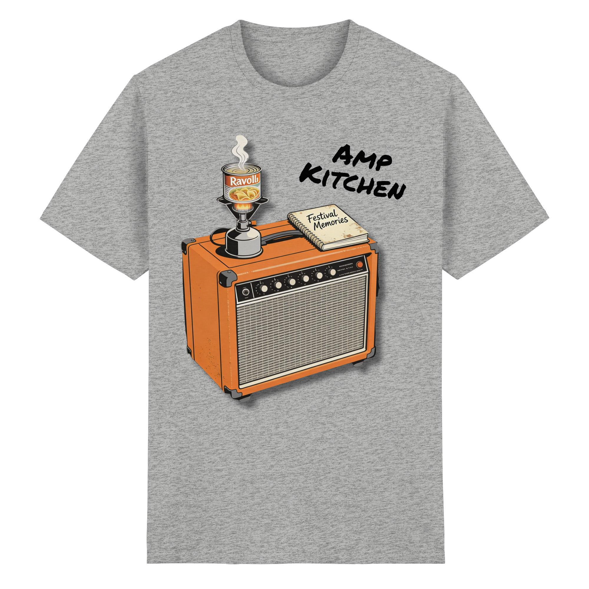 AMP KITCHEN - Heavy Cotton T-Shirt