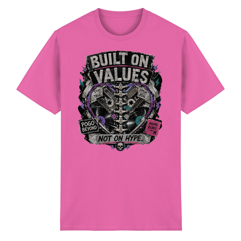 BUILT ON VALUES - Heavy Cotton T-Shirt