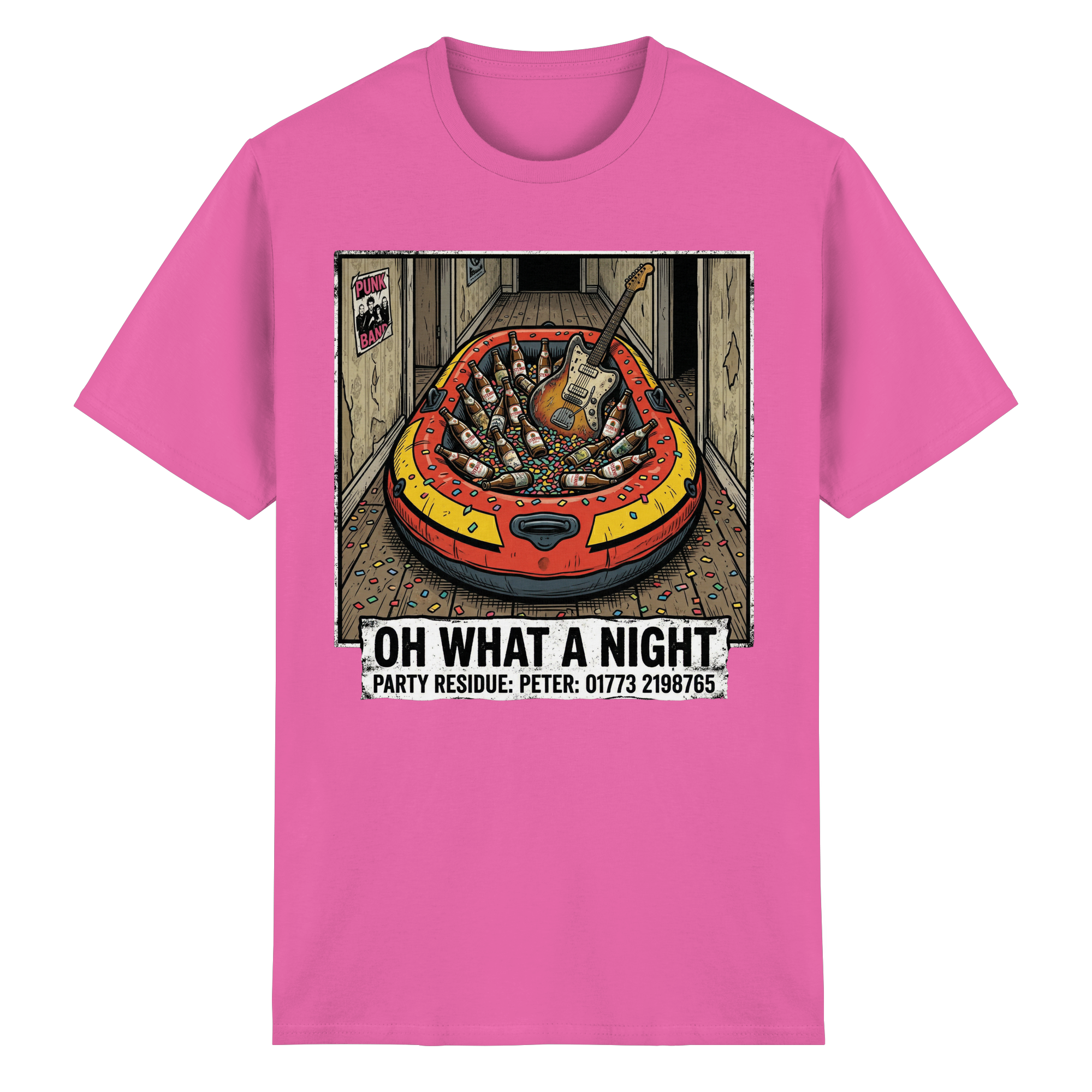 OH WHAT A NIGHT - Heavy Cotton T-Shirt