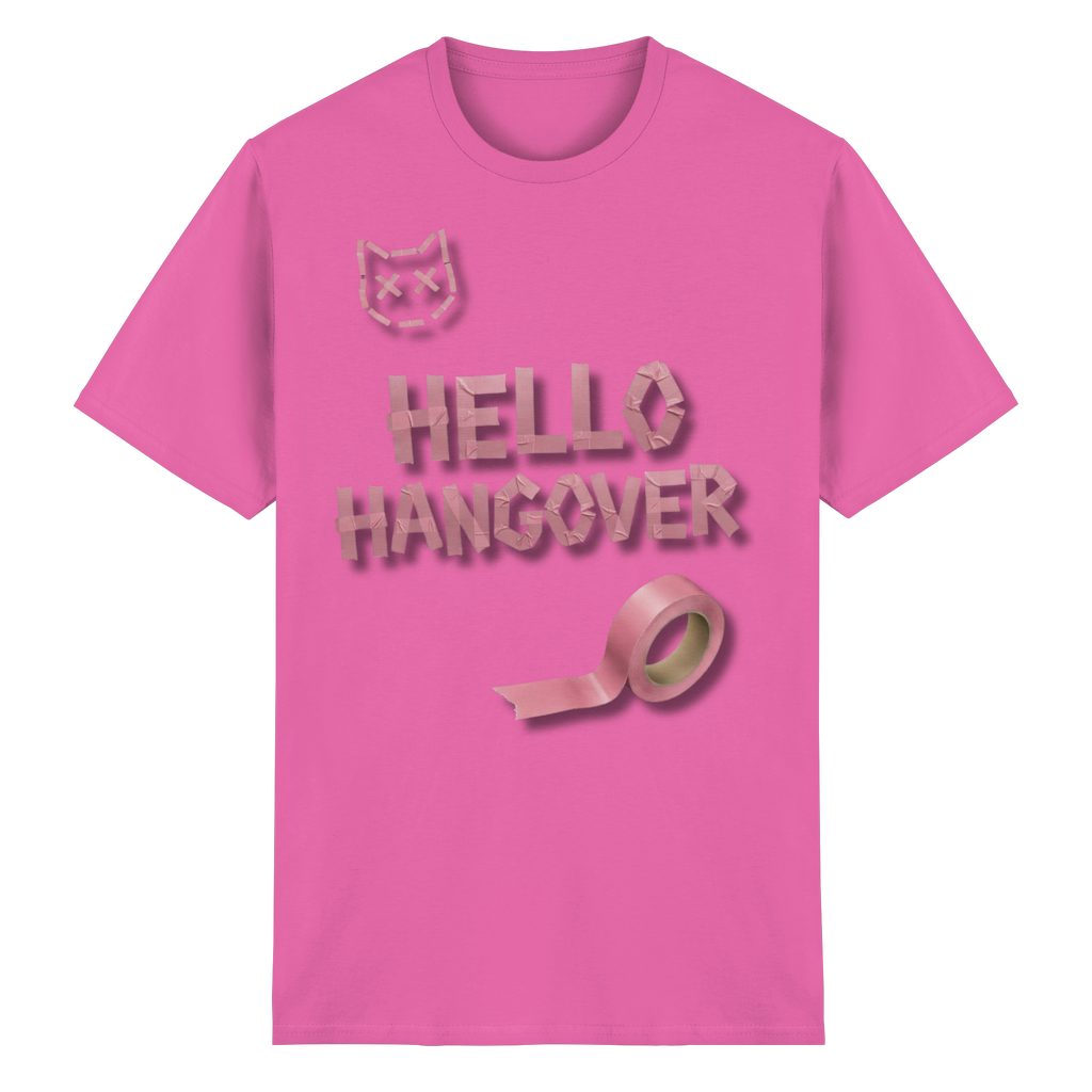 HELLO HANGOVER - Heavy Cotton T-Shirt