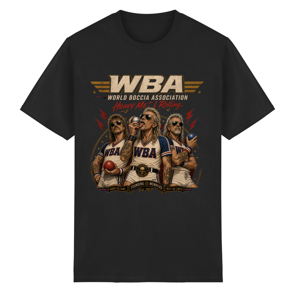 WORLD BOCCIA ASSOCIATION - Heavy Cotton T-Shirt