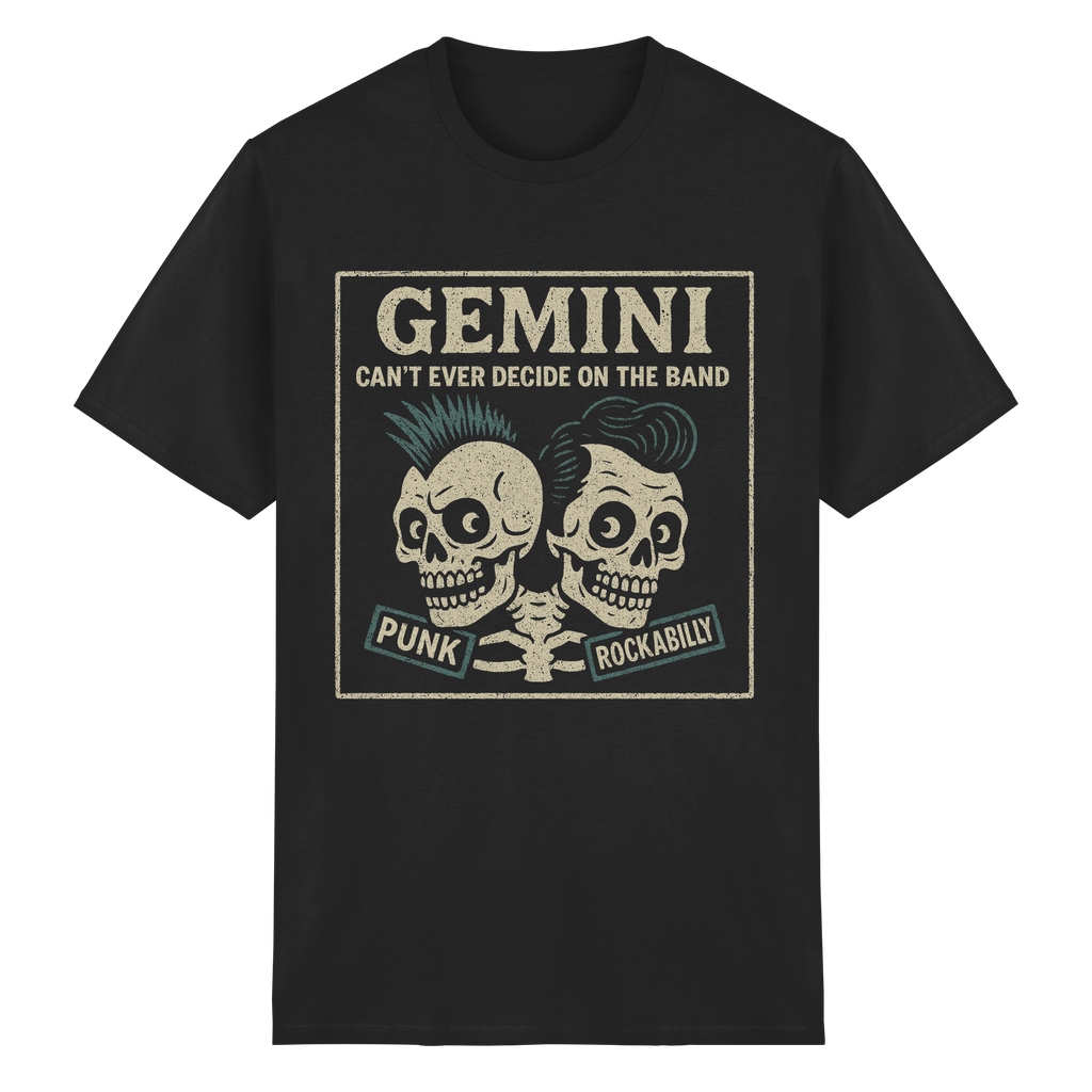 GEMINI PUNK - Heavy Cotton T-Shirt