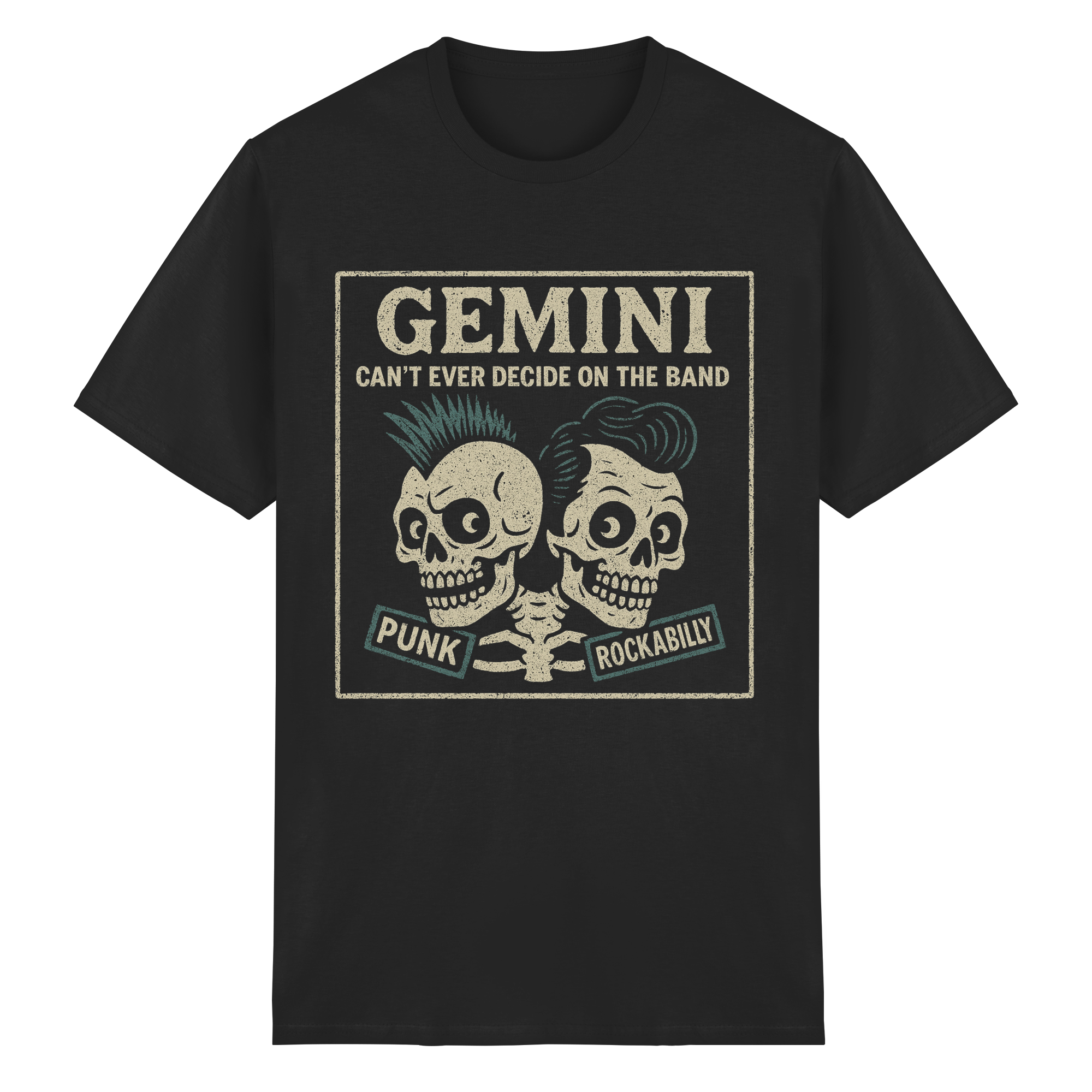 GEMINI PUNK - Heavy Cotton T-Shirt