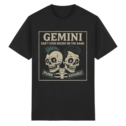 GEMINI PUNK - Heavy Cotton T-Shirt
