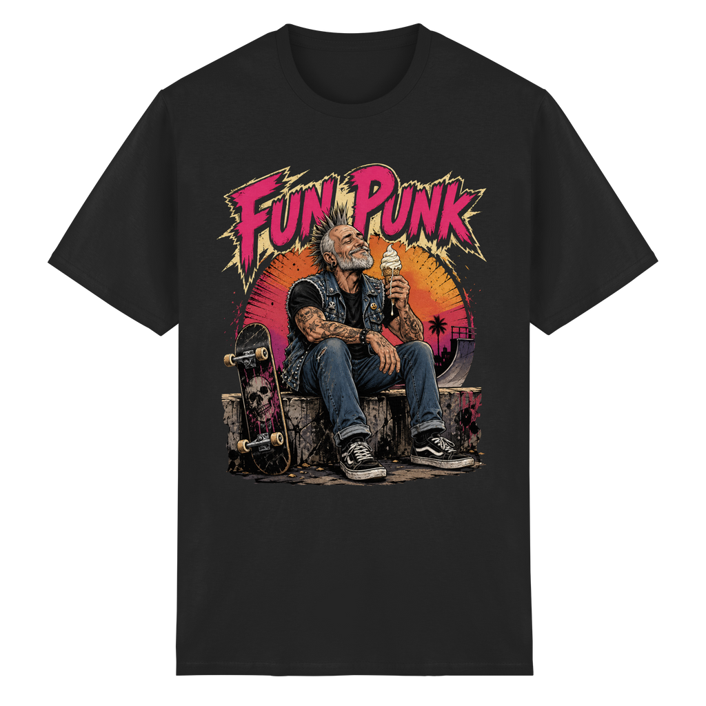 FUN PUNK ICECREAM - Heavy Cotton T-Shirt