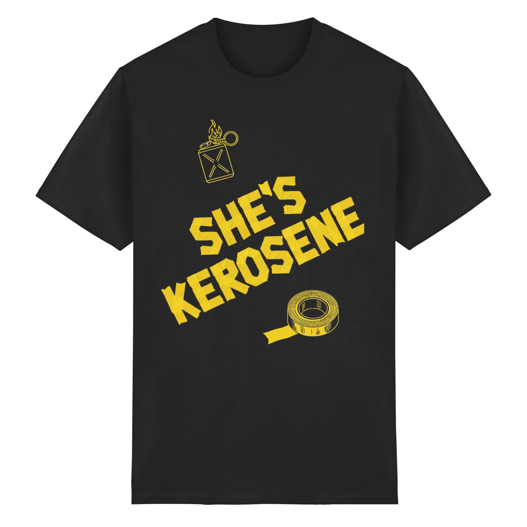SHE's KEROSENE - Heavy Cotton T-Shirt