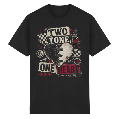 2 TONE, ONE HEART - Heavy Cotton T-Shirt