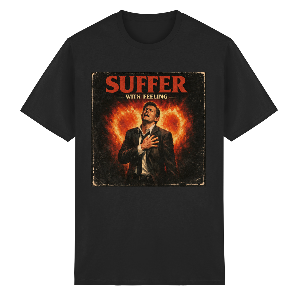 SUFFER WITH FEELING // GAFFA Statement Shirt - Heavy Cotton T-Shirt