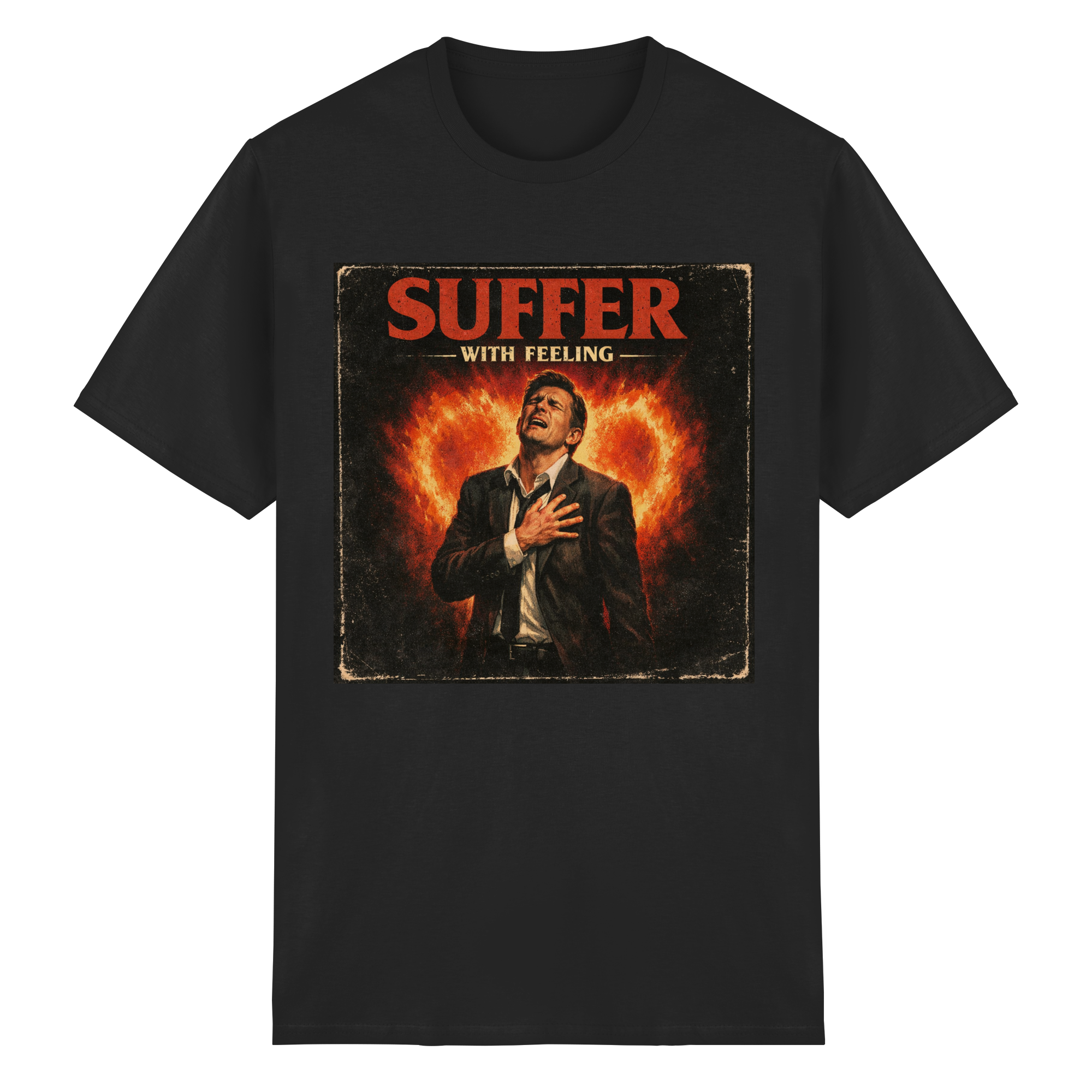 SUFFER WITH FEELING // GAFFA Statement Shirt - Heavy Cotton T-Shirt