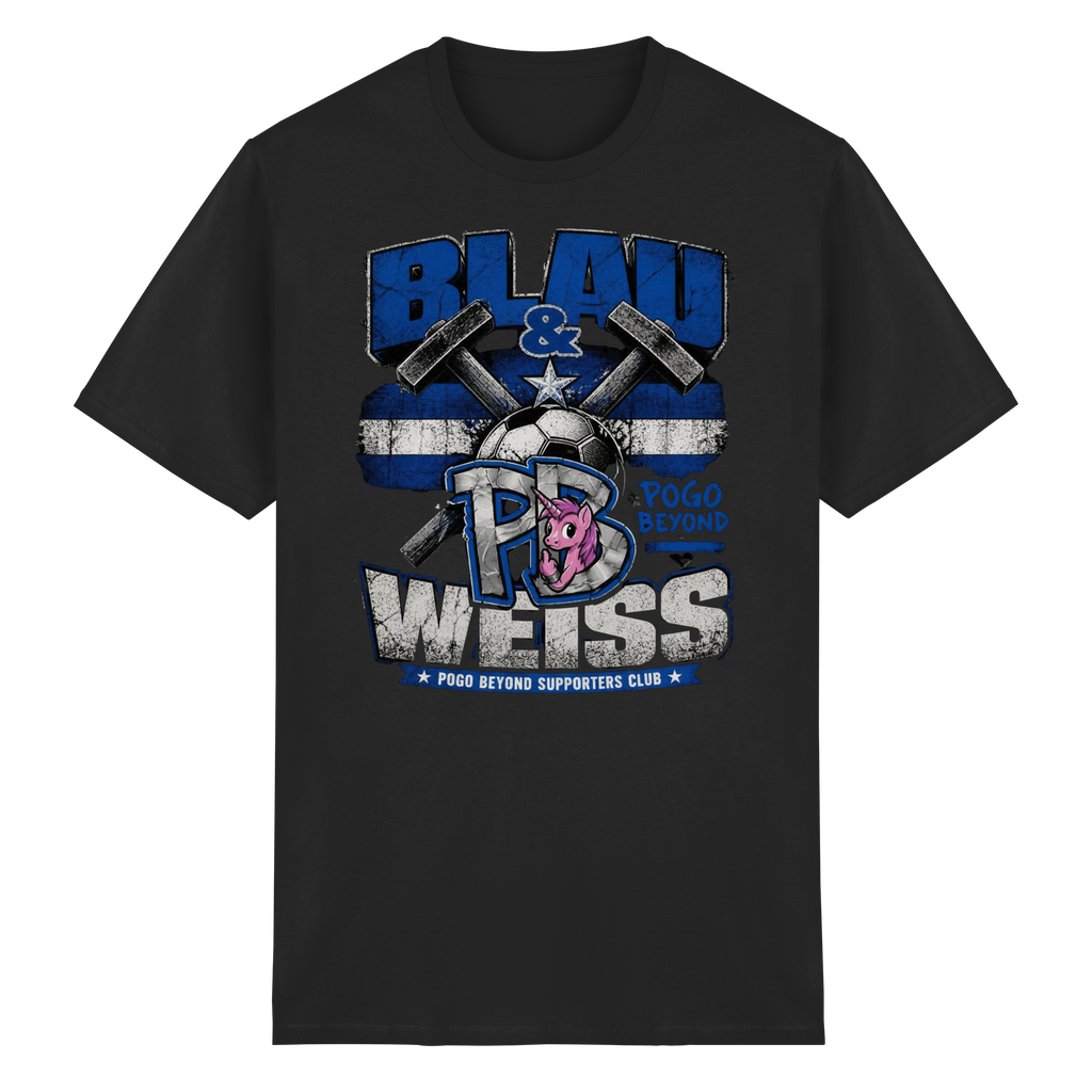 BLAU & WEISS POGO BEYOND - Heavy Cotton T-Shirt