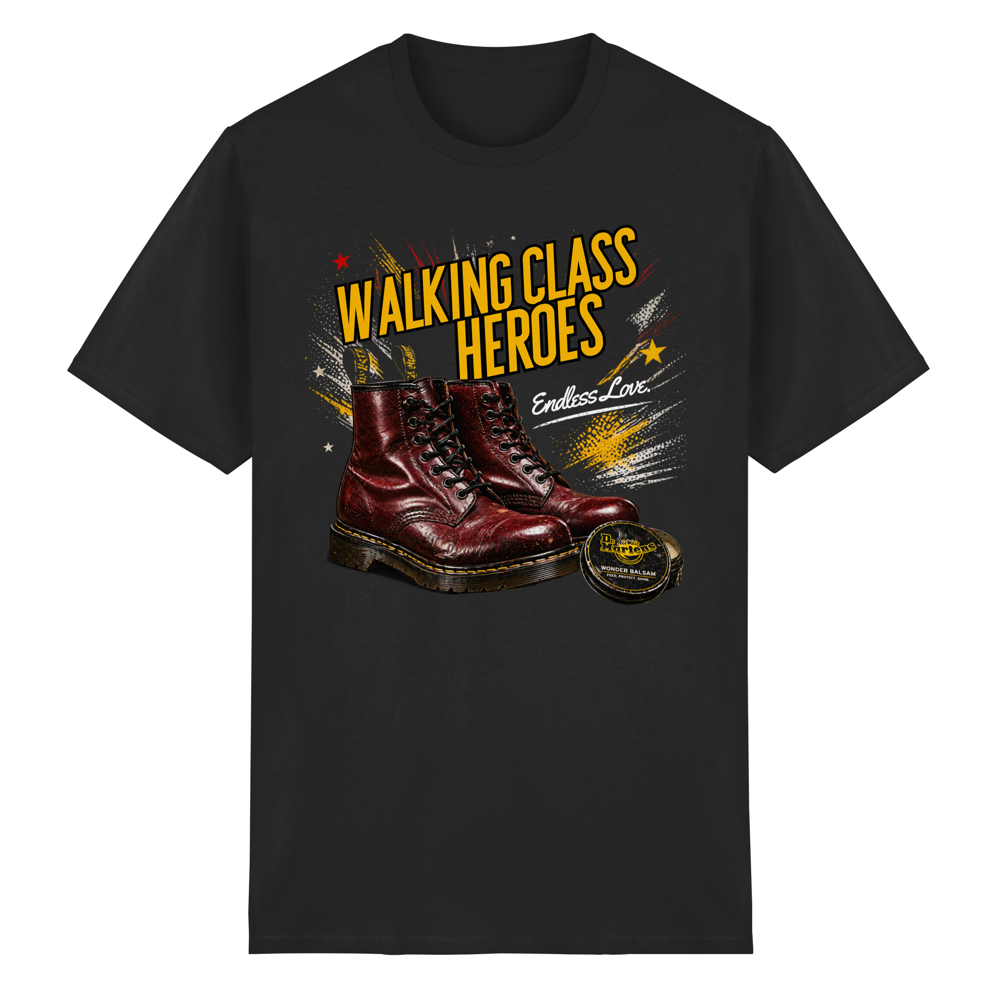 WONDER BALM & IRON SOULS - Heavy Cotton T-Shirt