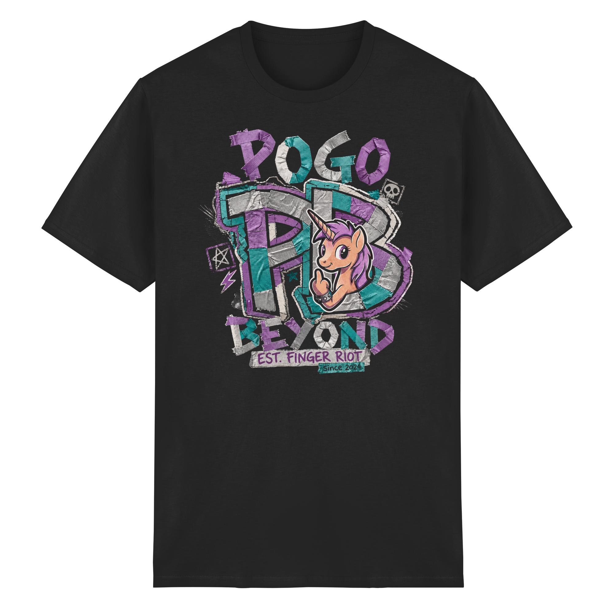 POGO BEYOND - Colour  - Heavy Cotton T-Shirt