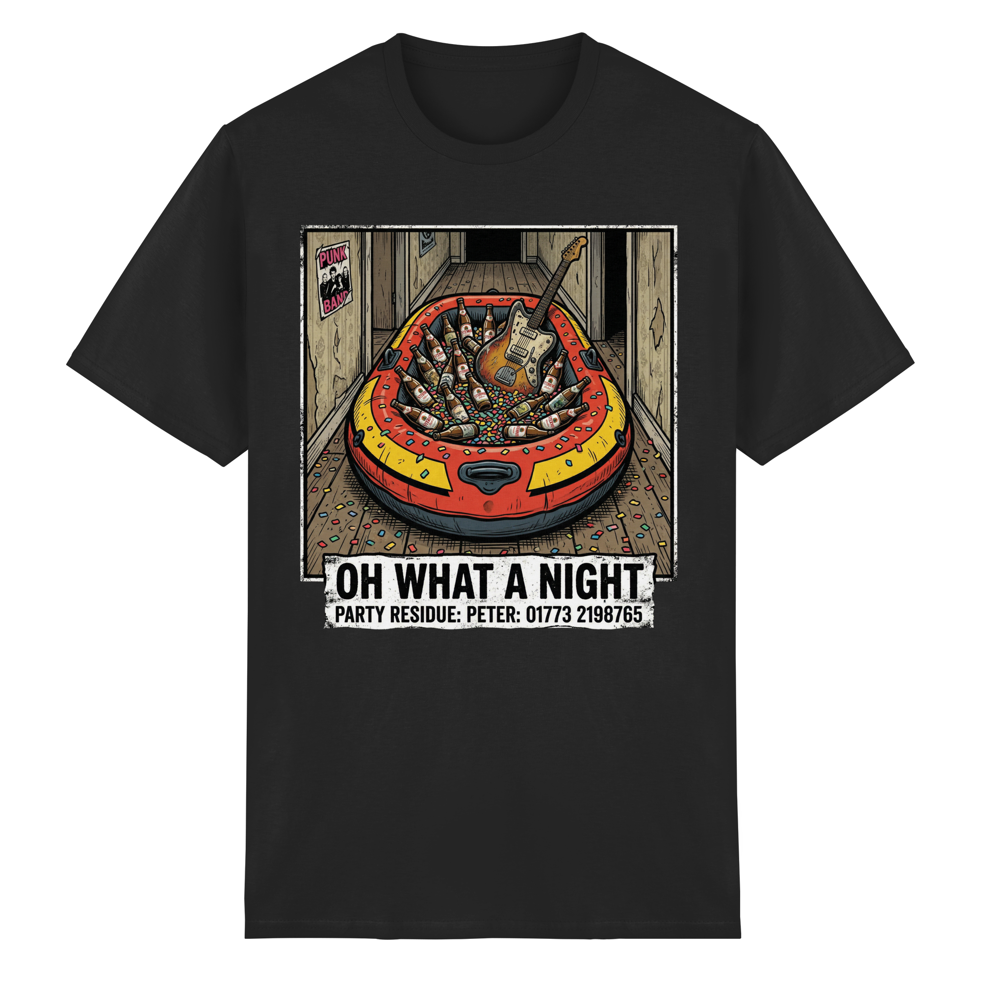 OH WHAT A NIGHT - Heavy Cotton T-Shirt