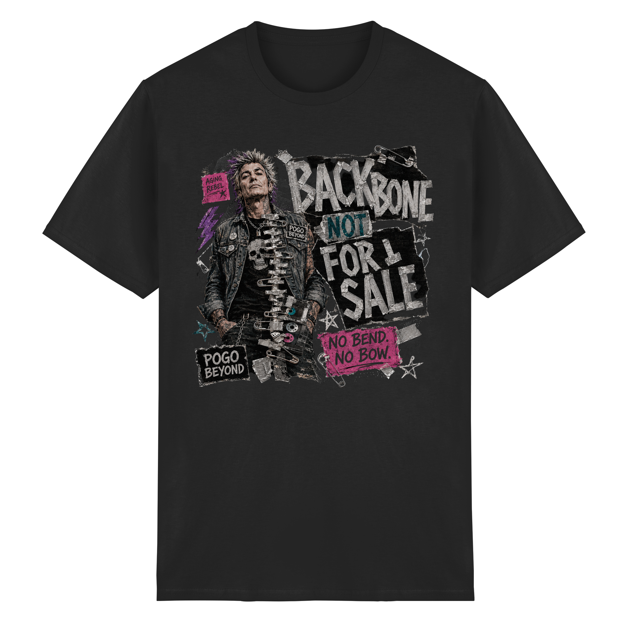 BACKBONE NOT FOR SALE - Heavy Cotton T-Shirt