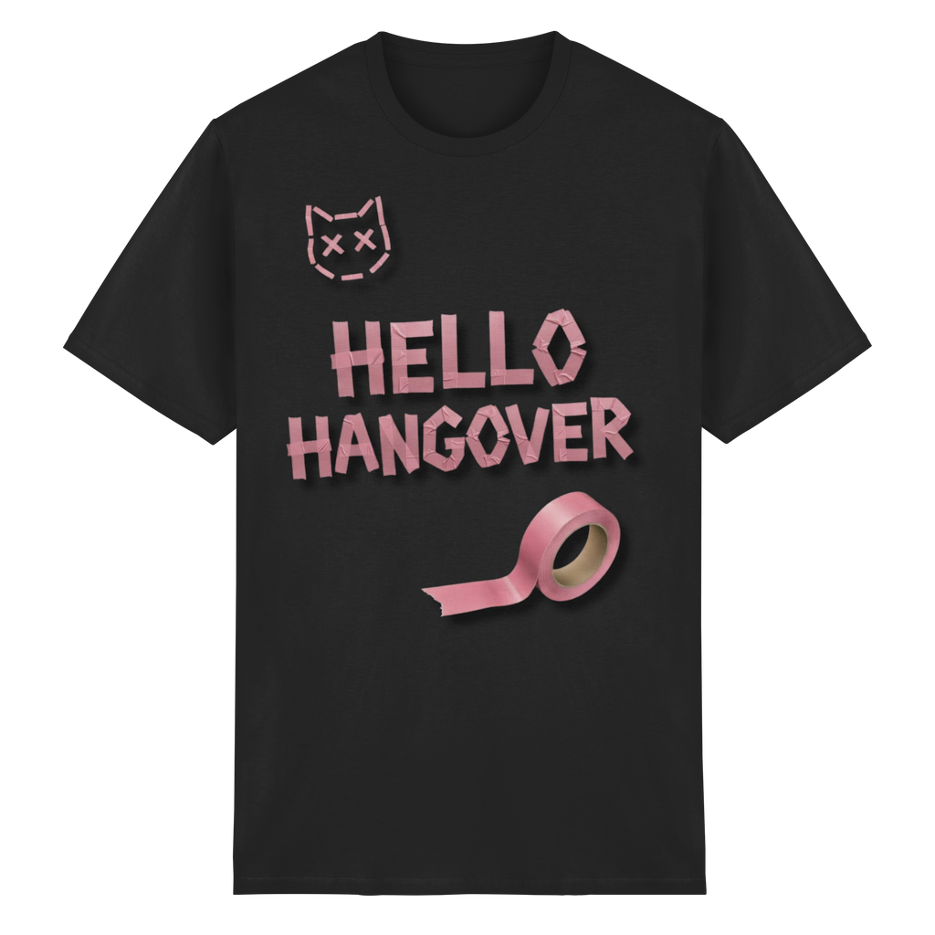HELLO HANGOVER - Heavy Cotton T-Shirt