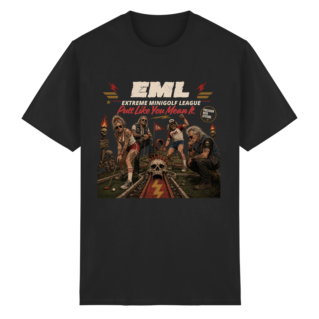 EXTREME MINIGOLF LEAGUE - Heavy Cotton T-Shirt