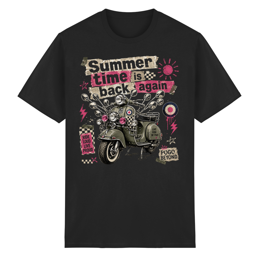 SUMMER TIME IS BACK AGAIN - Heavy Cotton T-Shirt