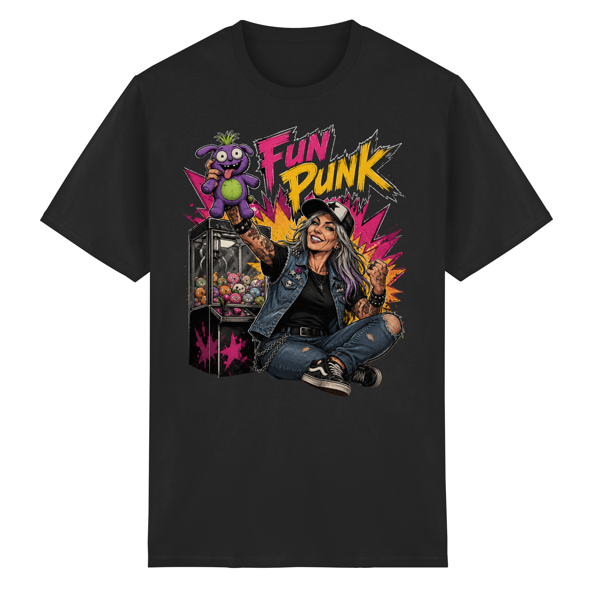 FUN PUNK TOY - Heavy Cotton T-Shirt