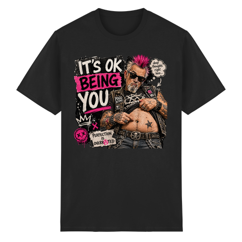 IT'S OK BEING YOU - Heavy Cotton T-Shirt
