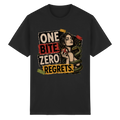 ONE BITE. ZERO REGRETS. - Heavy Cotton T-Shirt