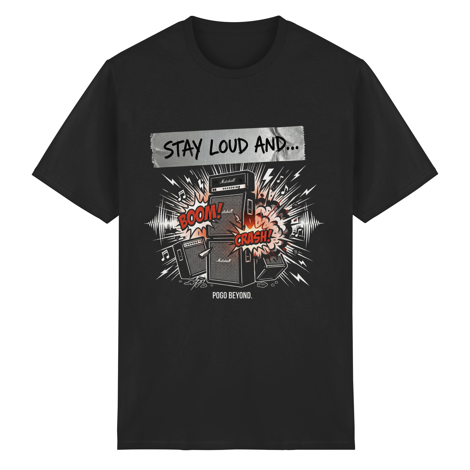 STAY LOUD - Heavy Cotton T-Shirt