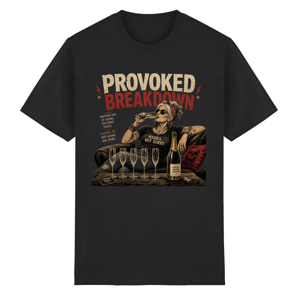 PROVOKED BREAKDOWN - Heavy Cotton T-Shirt