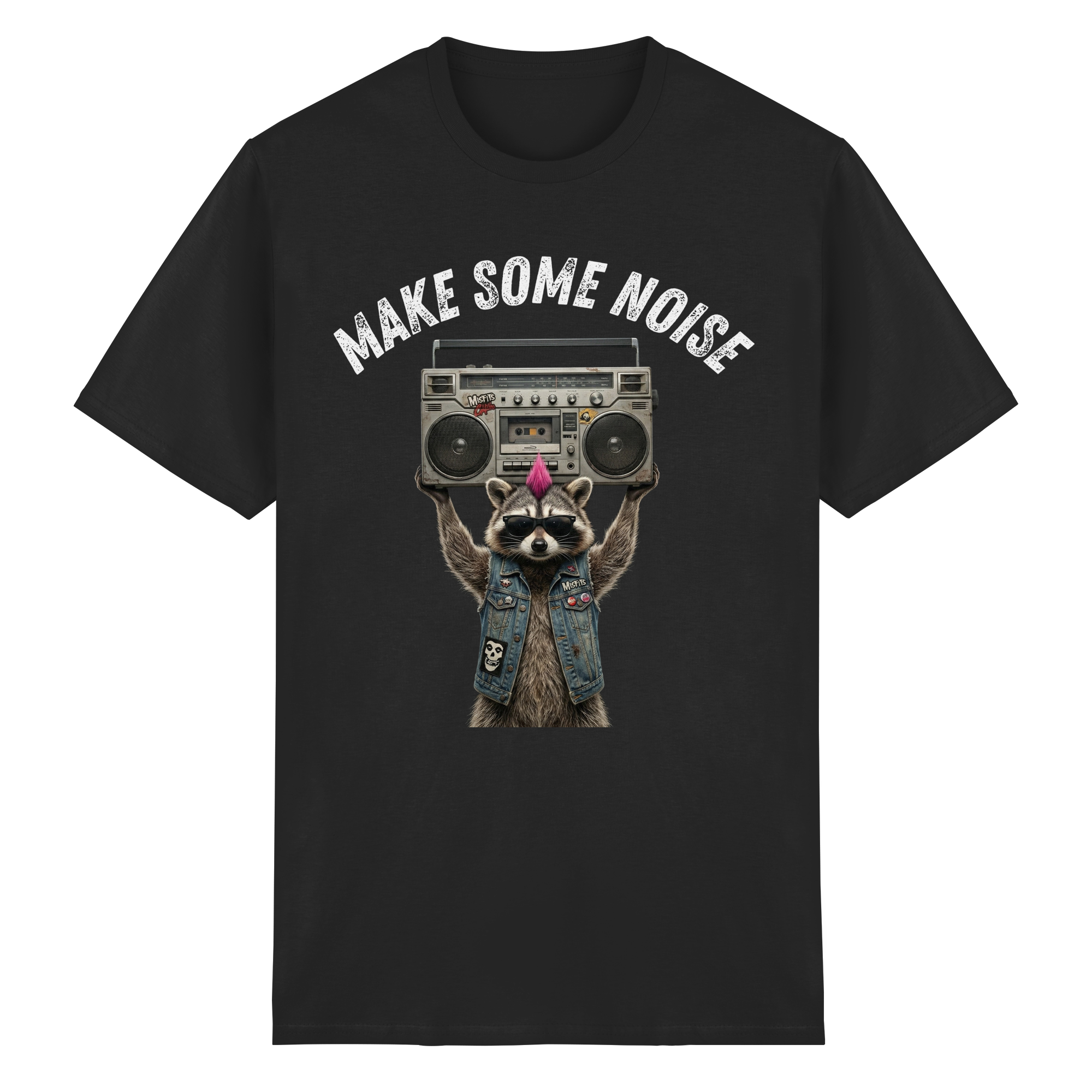 MAKE SOME NOISE - Heavy Cotton T-Shirt