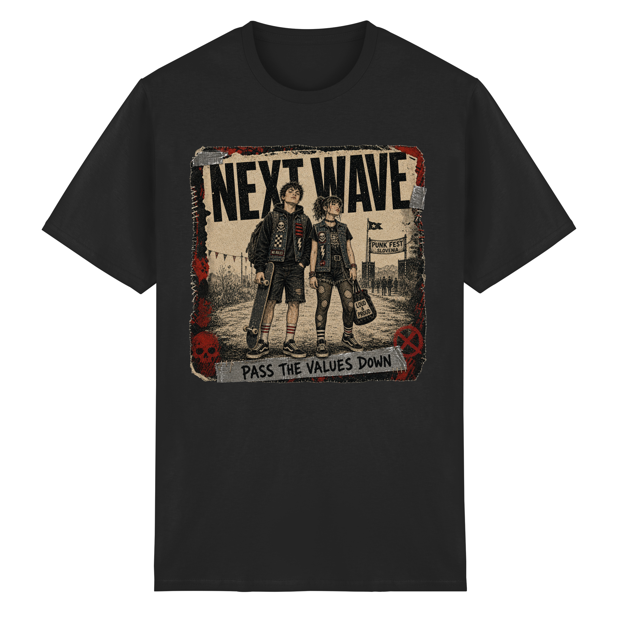 NEXT WAVE - Heavy Cotton T-Shirt