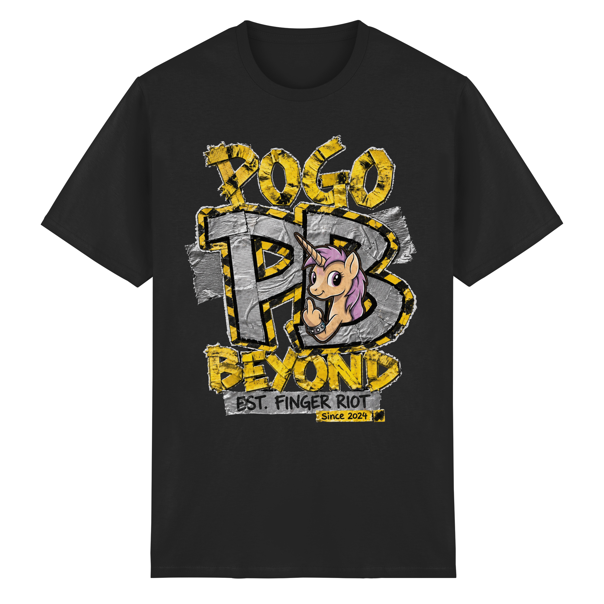 POGO BEYOND Yellow - Heavy Cotton T-Shirt