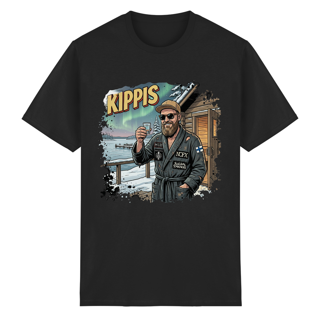 KIPPIS ON THE LEGACY - Heavy Cotton T-Shirt