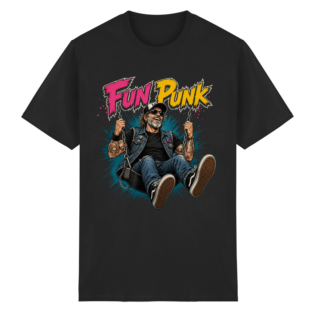 FUN PUNK SWING - Heavy Cotton T-Shirt