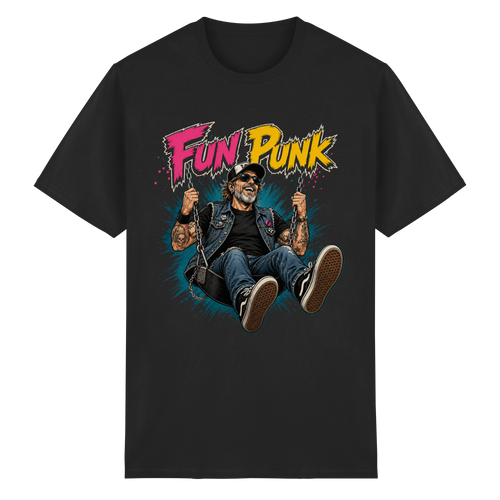 FUN PUNK SWING - Heavy Cotton T-Shirt