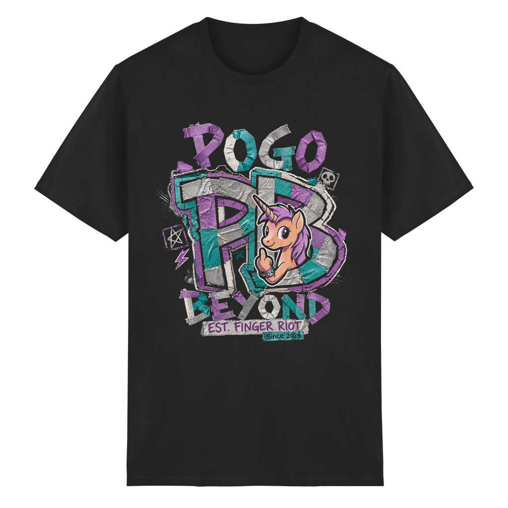 POGO BEYOND Colours  - Heavy Cotton T-Shirt