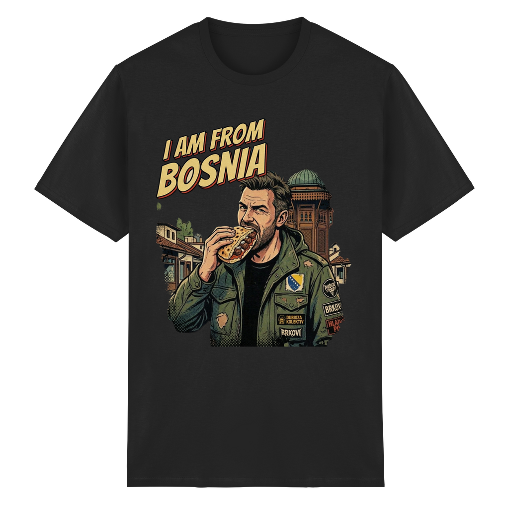 I'AM FROM BOSNIA - Heavy Cotton T-Shirt