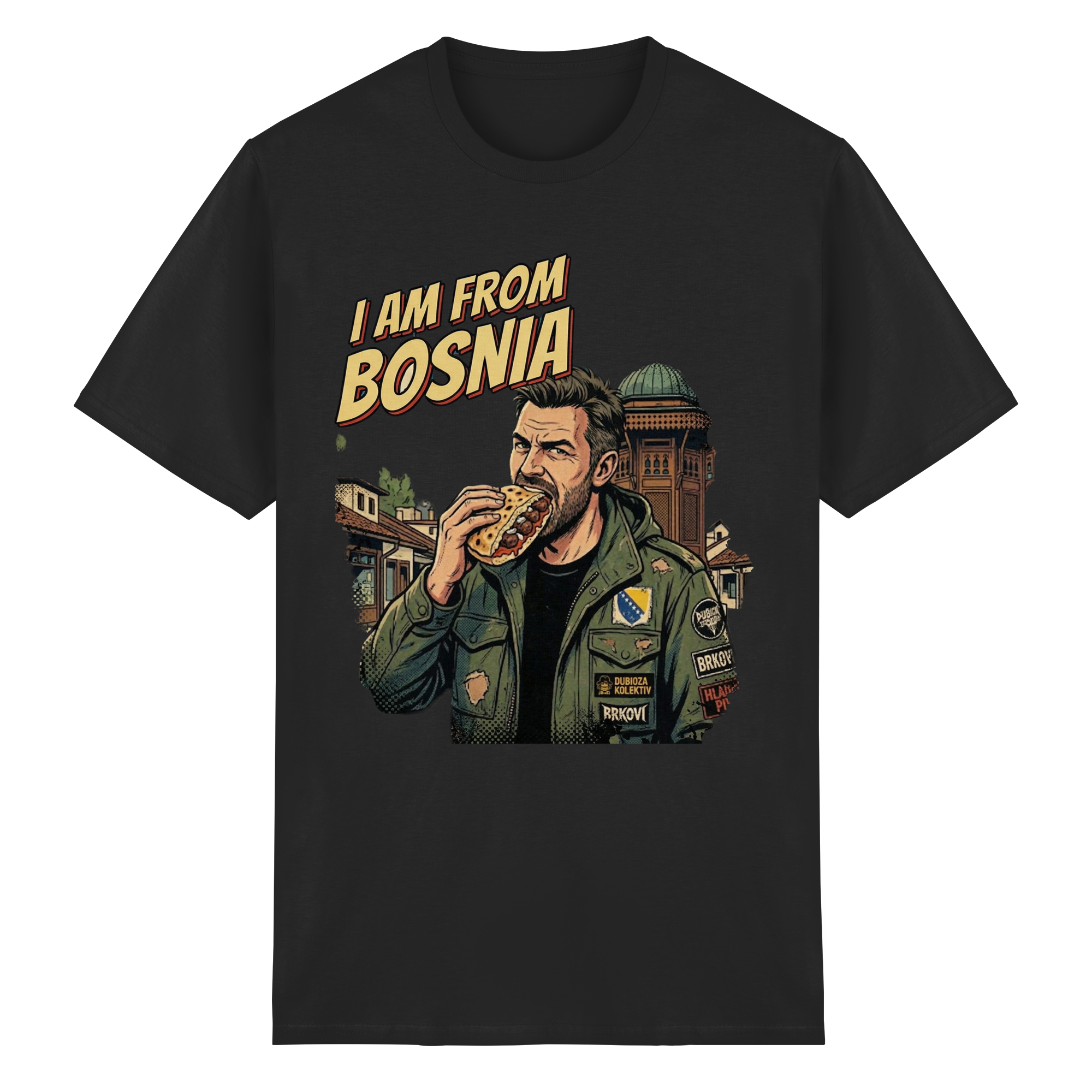 I'AM FROM BOSNIA - Heavy Cotton T-Shirt