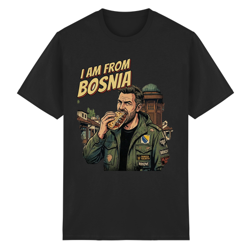 I'AM FROM BOSNIA - Heavy Cotton T-Shirt